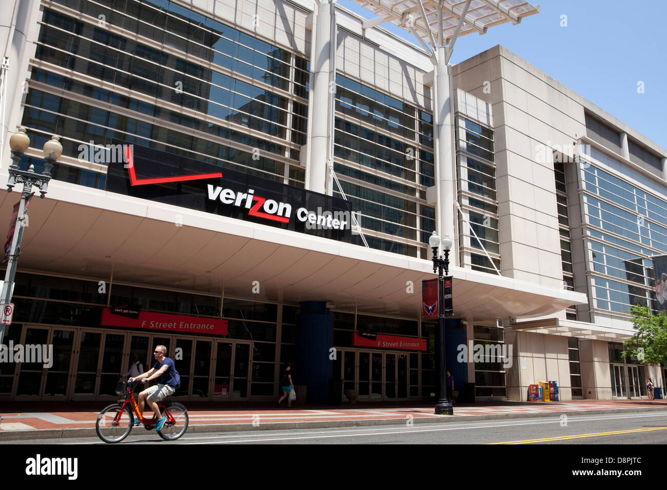 Verizon center - Washington DC Stock Photo