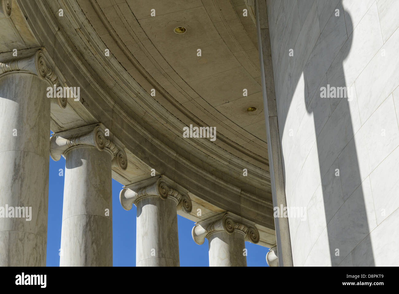 Columns of Jefferson Memorial Stock Photo Alamy