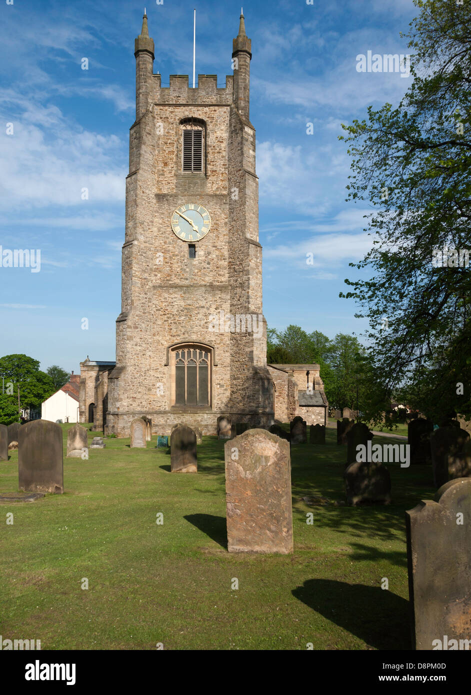The Parish Church of St Edmund, Sedgefield County Durham Stock Photo