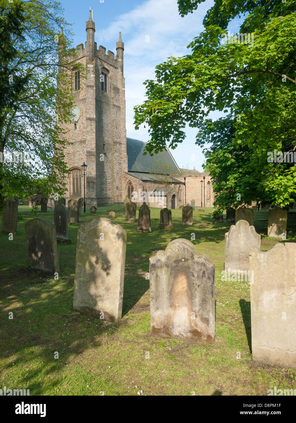 The Parish Church of St Edmund, Sedgefield County Durham Stock Photo