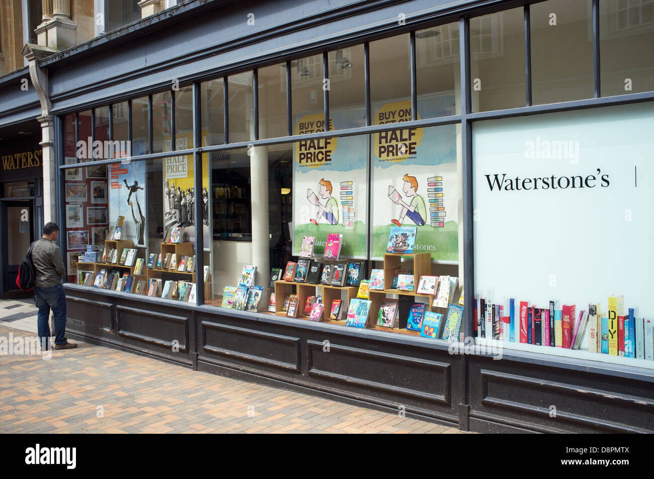 Waterstone's book shop Stock Photo Alamy