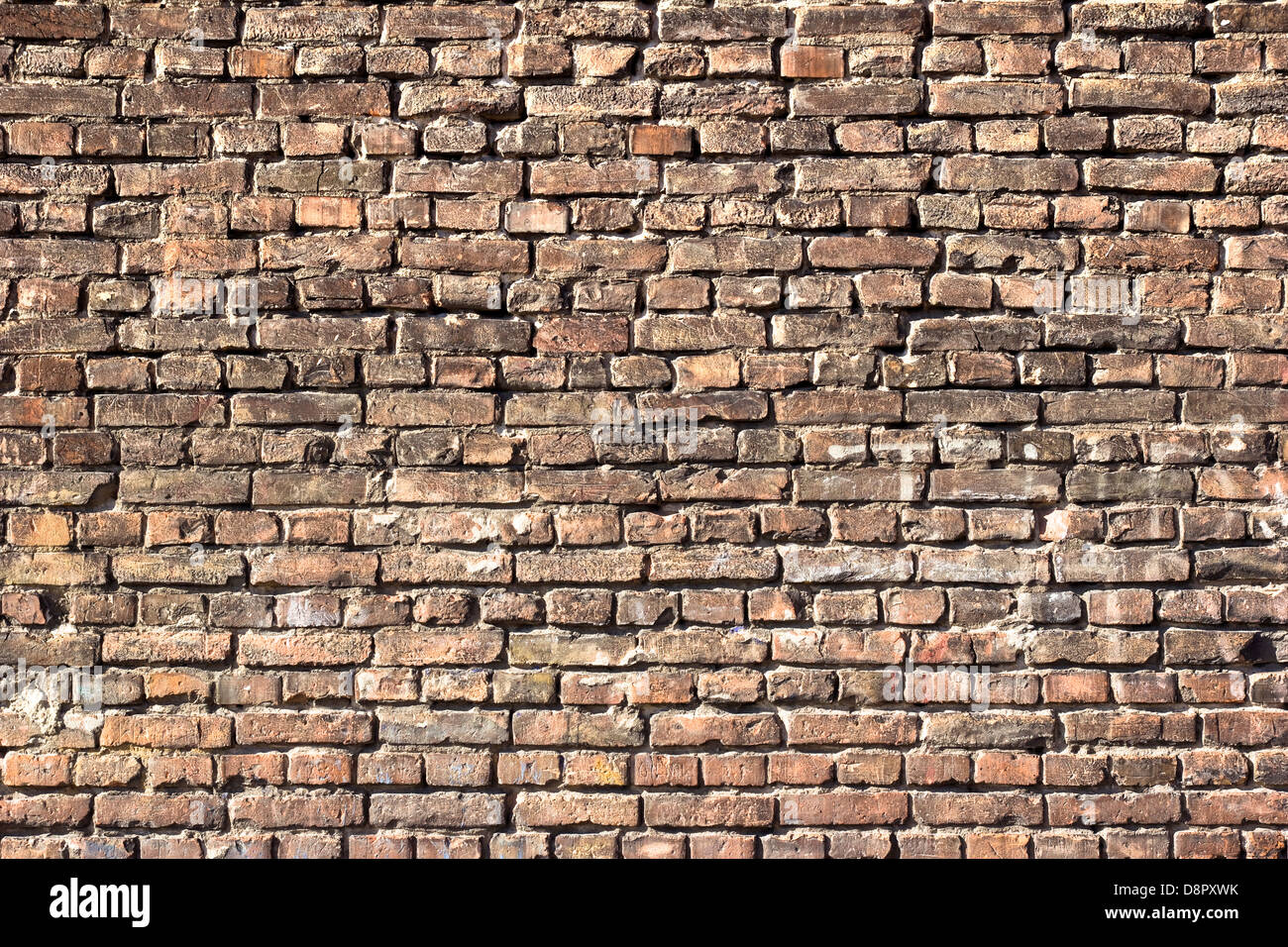 old, weathered brick wall texture background Stock Photo - Alamy