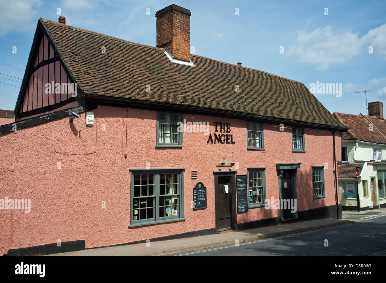 Angel Public House Woodbridge Suffolk UK Stock Photo Alamy