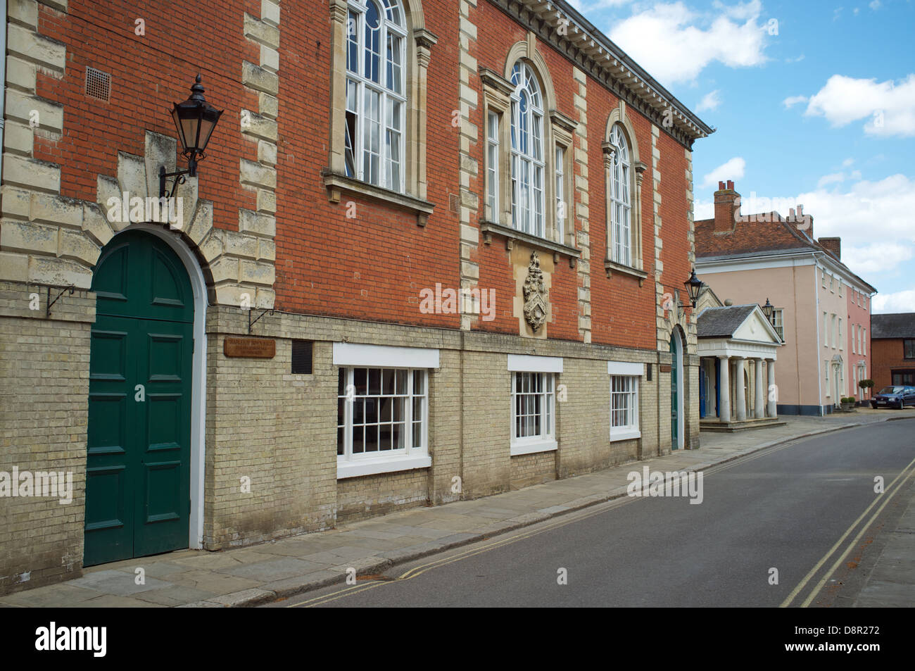 Town Hall Hadleigh Suffolk Stock Photo Alamy