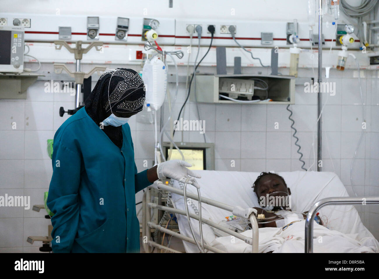A HOSPITAL IN AFRICA Stock Photo Alamy