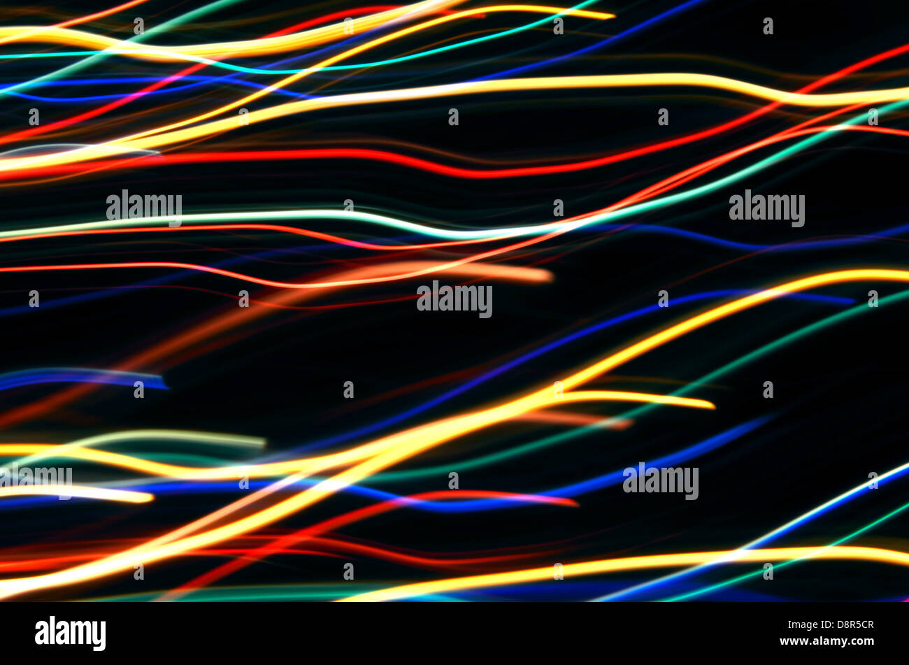 Light trails curve hi-res stock photography and images - Alamy