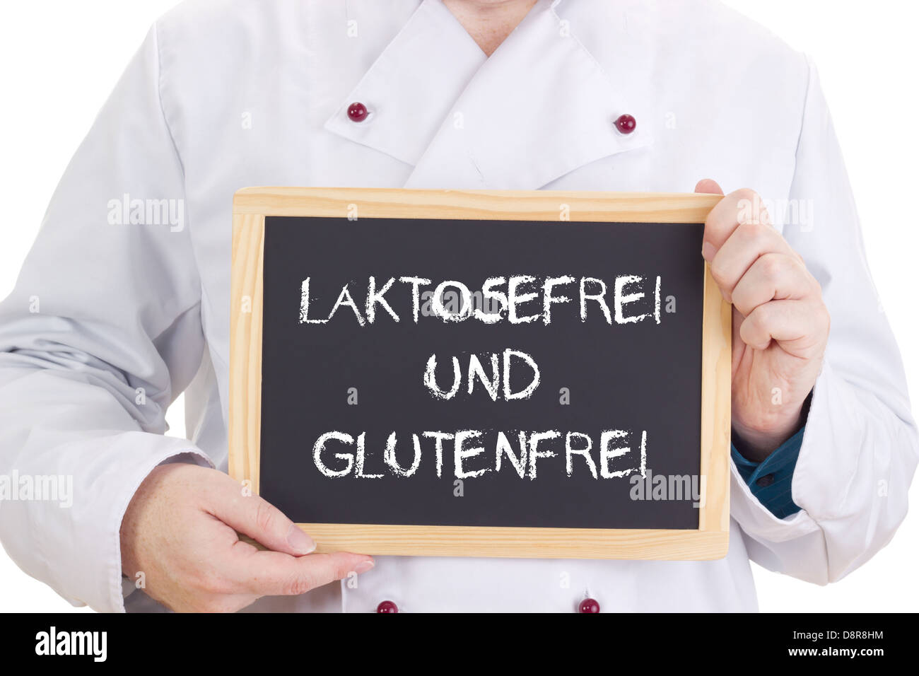 Laktosefrei und glutenfrei Stock Photo