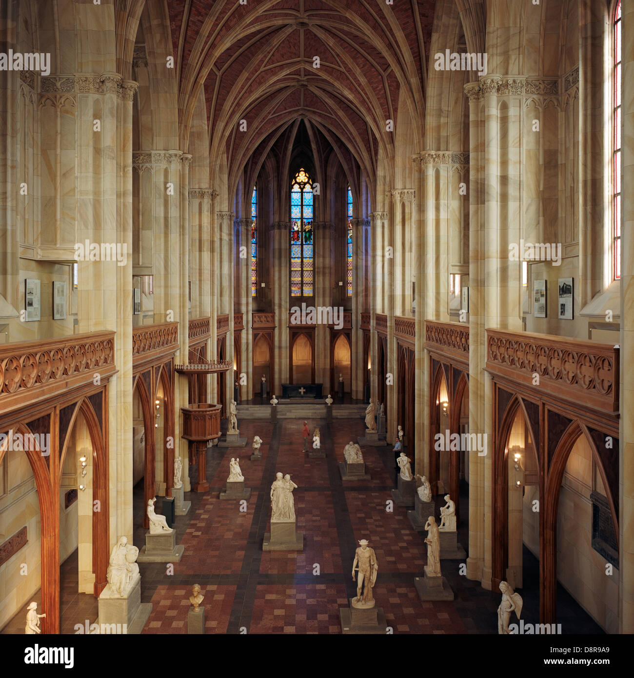 Berlin. Germany. Friedrichswerder church aka Schinkel Museum. Stock Photo