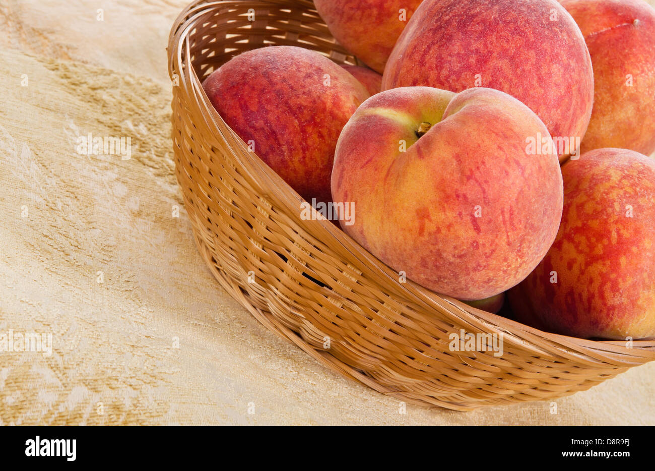 Peach Basket High Resolution Stock Photography and Images Alamy