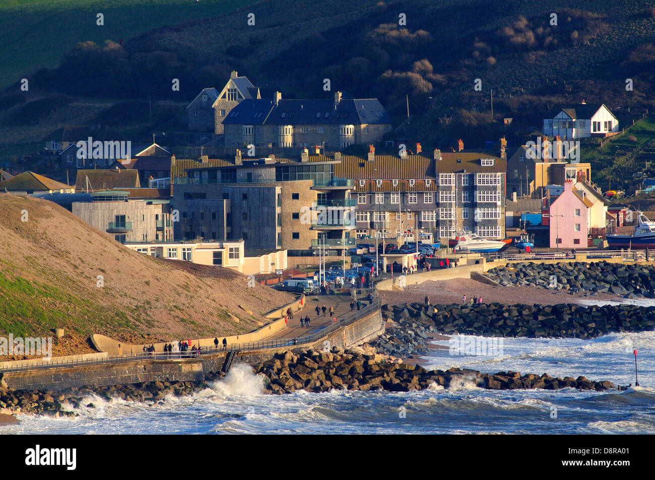 west bay dorset Stock Photo Alamy