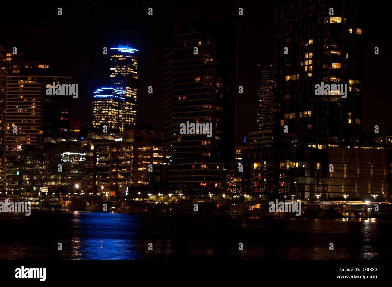 Melbourne city night hires stock photography and images Alamy