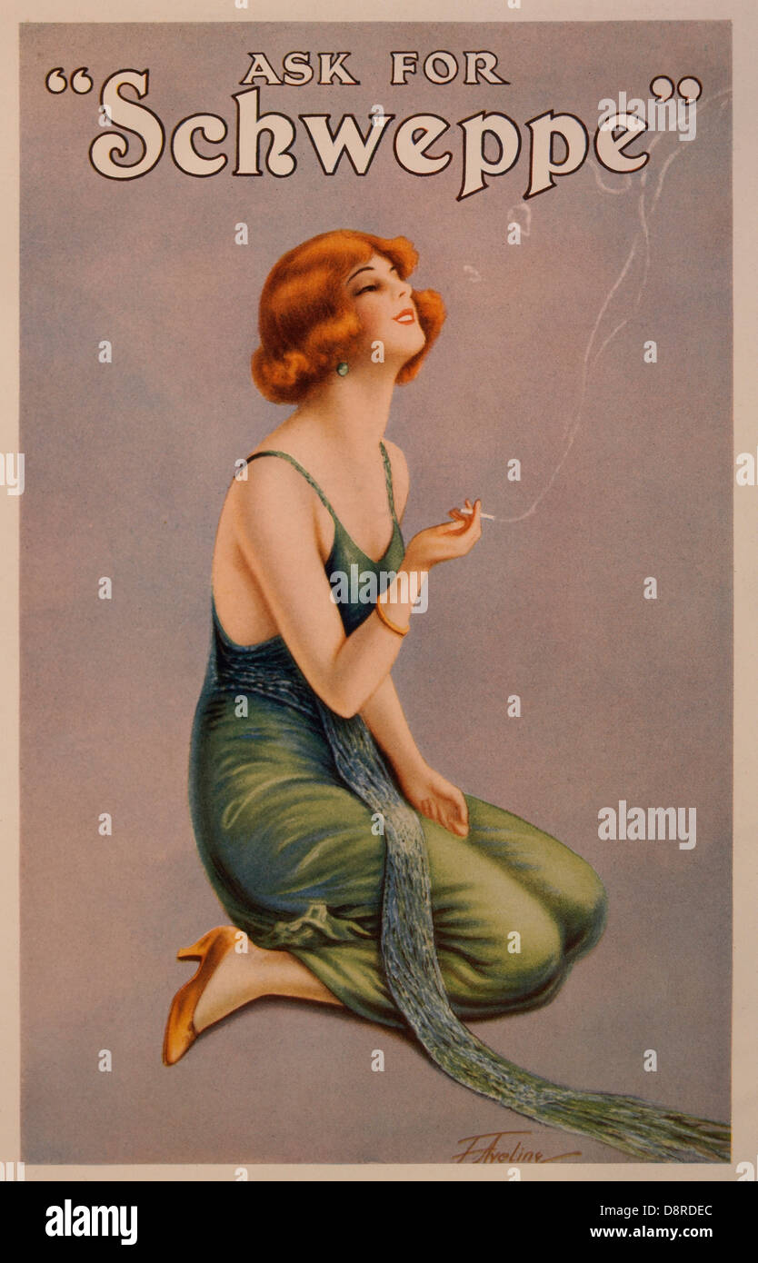 Female advertisement hi-res stock photography and images - Alamy