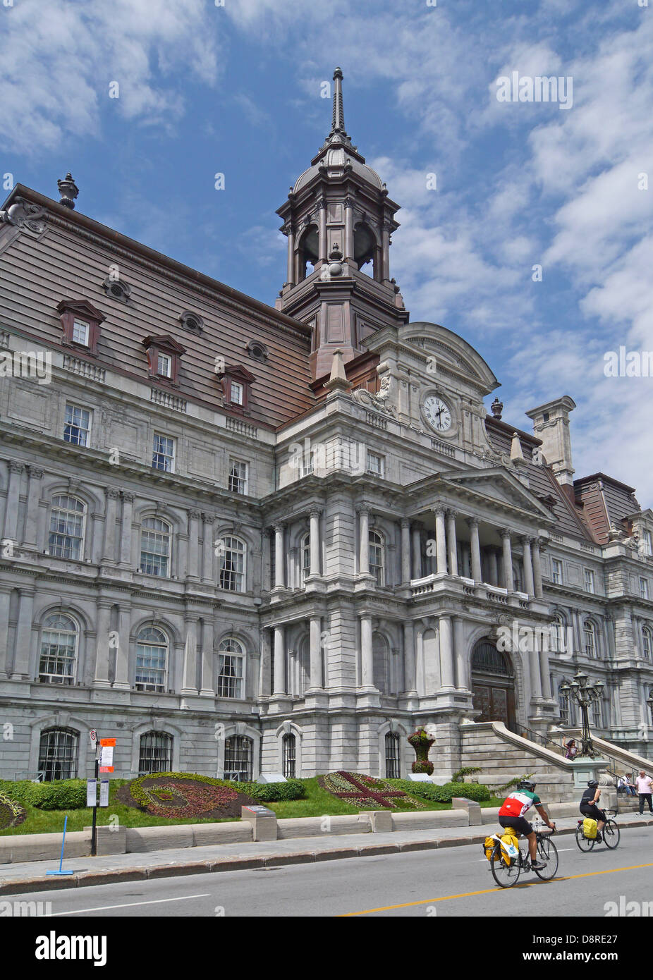 Montreal City Hall Stock Photo Alamy