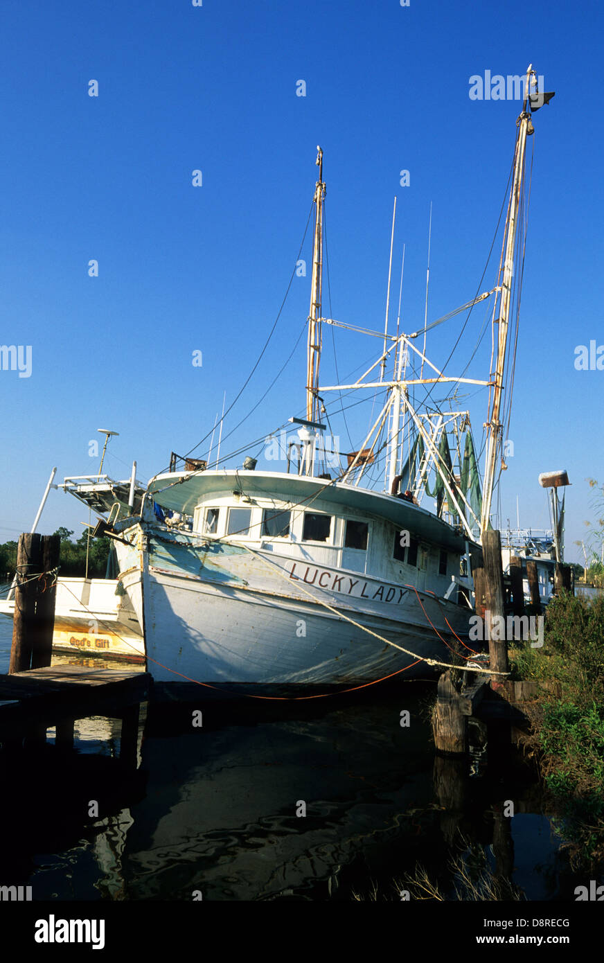 Louisiana seafood boat hi-res stock photography and images - Alamy