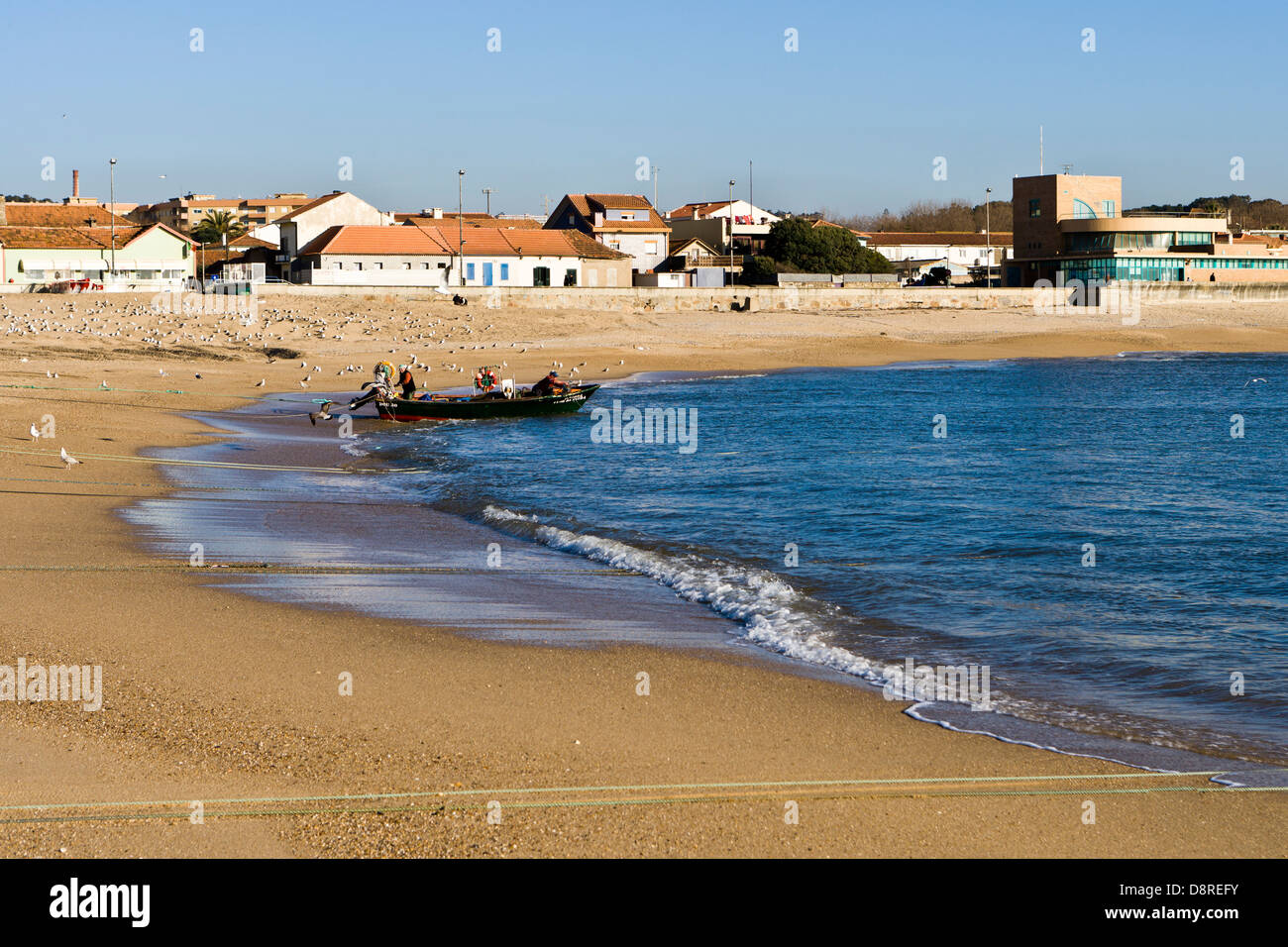 Fishboat, Aguda Portugal Stock Photo