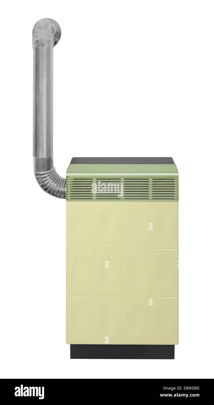 Gas fired oven heater stove Stock Photo Alamy