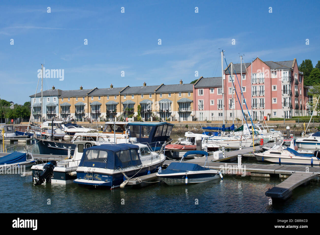 Portishead Marina Somerset England Stock Photo Alamy