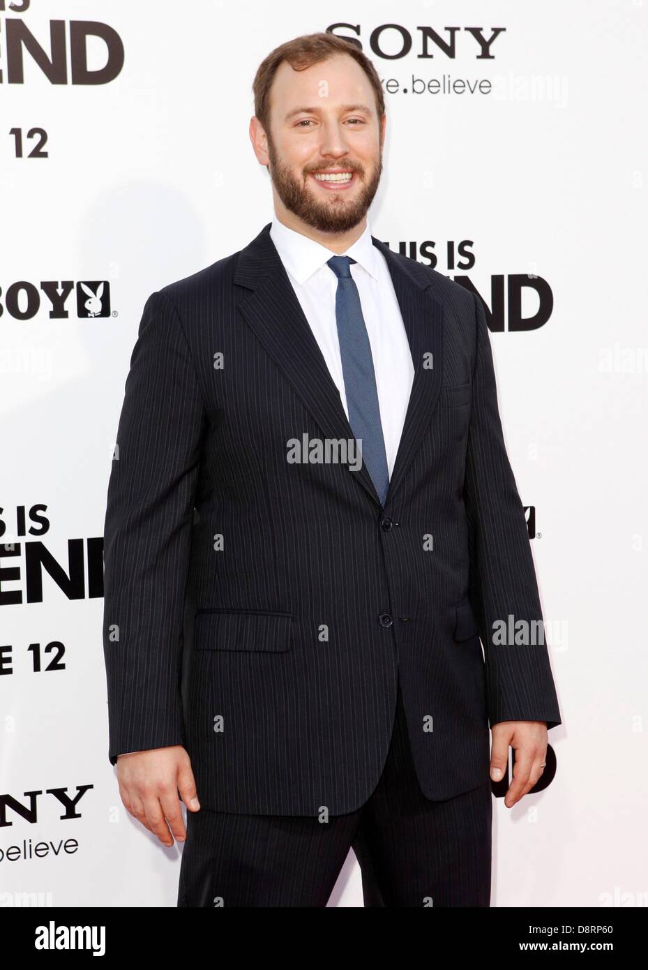 Los Angeles, California, USA. 3rd June 2013. Evan Goldberg at arrivals for THIS IS THE END Premiere, Regency Village Westwood Theatre, Los Angeles, CA June 3, 2013. Photo By: Emiley Schweich/Everett Collection/Alamy Live News Stock Photo