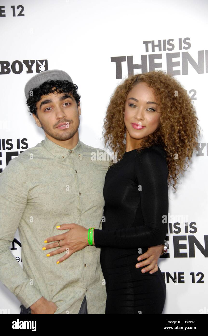 Los Angeles, California, USA. 3rd June 2013. E.J. Bonilla, Chaley Rose ...
