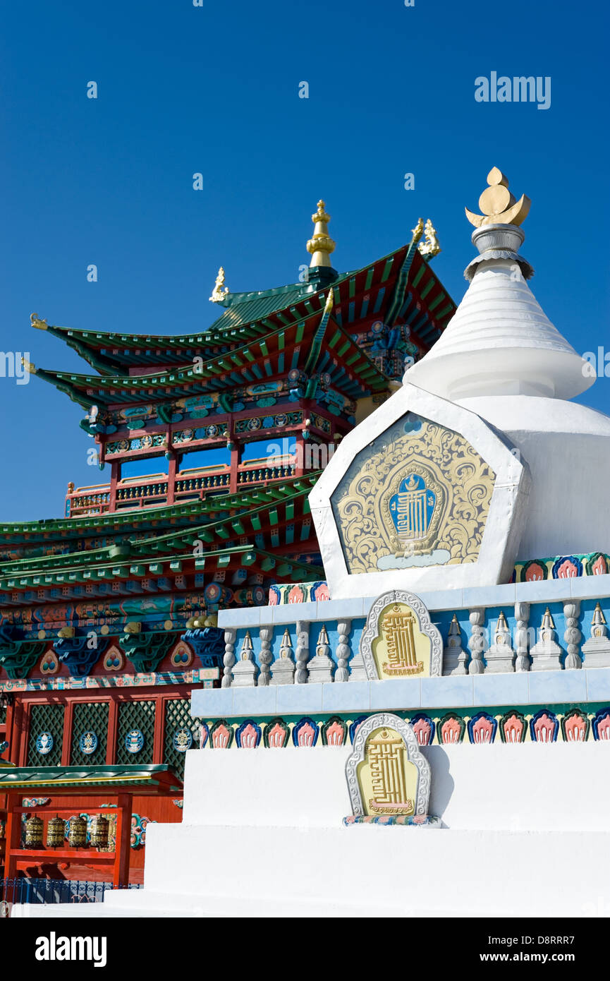 buddhist stupa Stock Photo