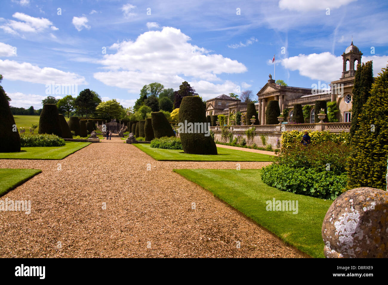 Bowood House and gardens near Calne Wiltshire Stock Photo Alamy
