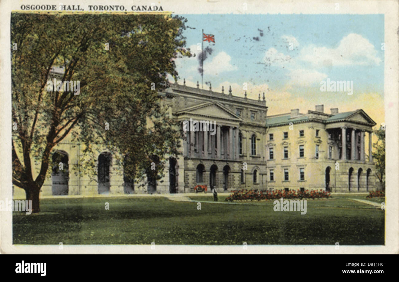 Osgoode Hall, Toronto, Canada Stock Photo