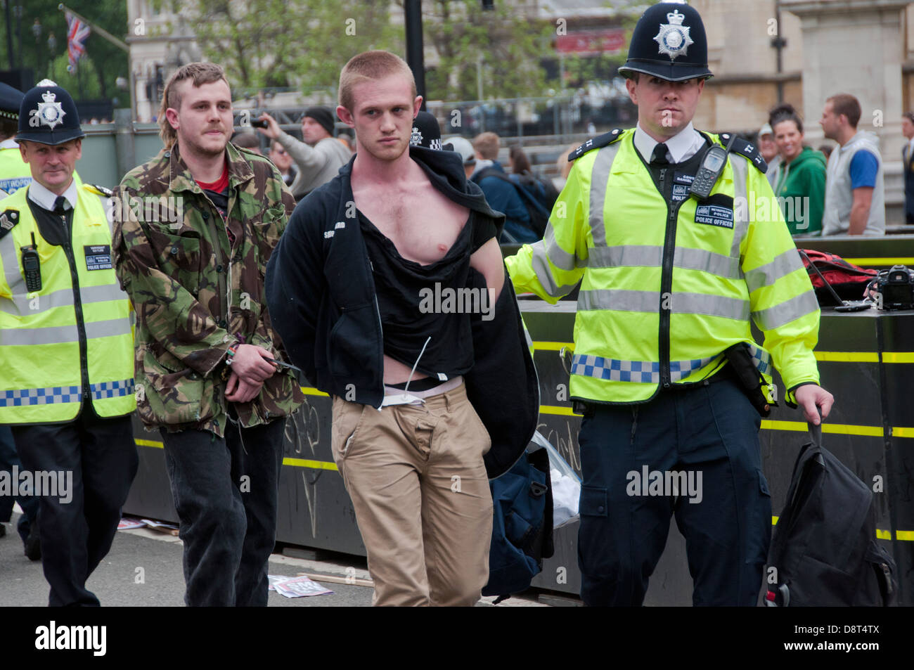 Man arrested after protesting hi-res stock photography and images - Alamy