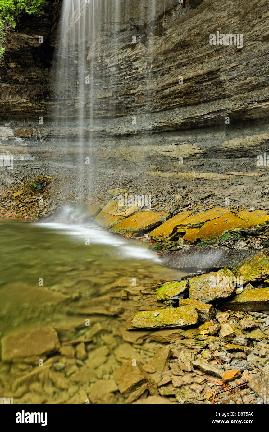 Bridal Veil Falls Manitoulin Island Kagawong Ontario Canada Stock Photo Alamy
