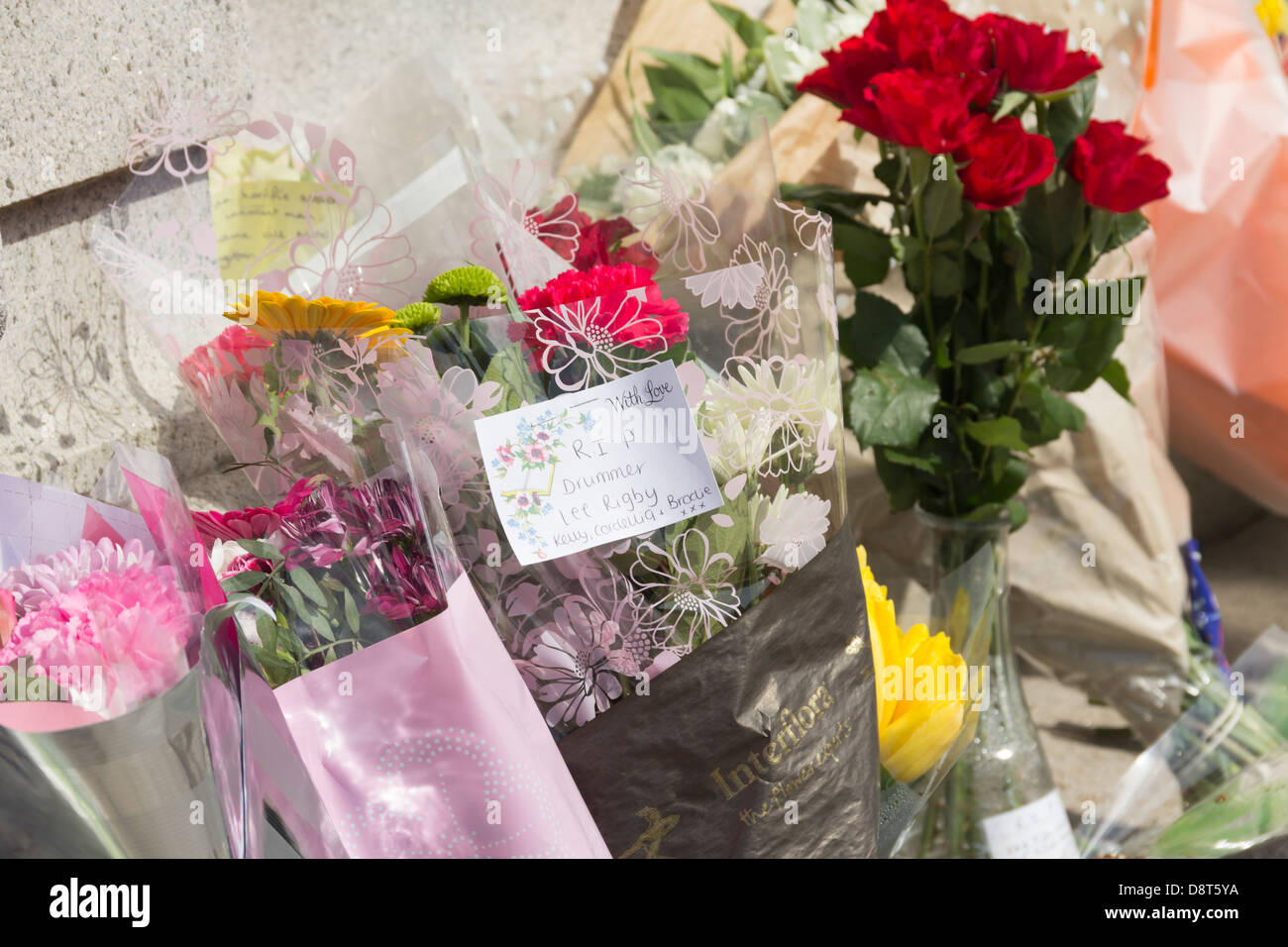 Lee rigby memorial hi res stock photography and images Alamy