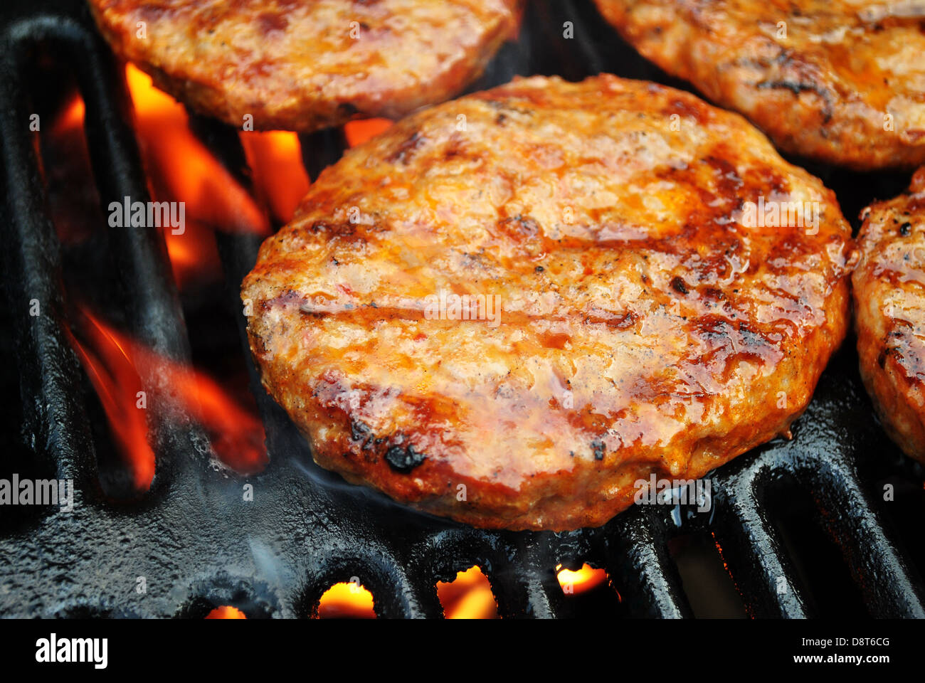 how long to cook sausage patties on the grill