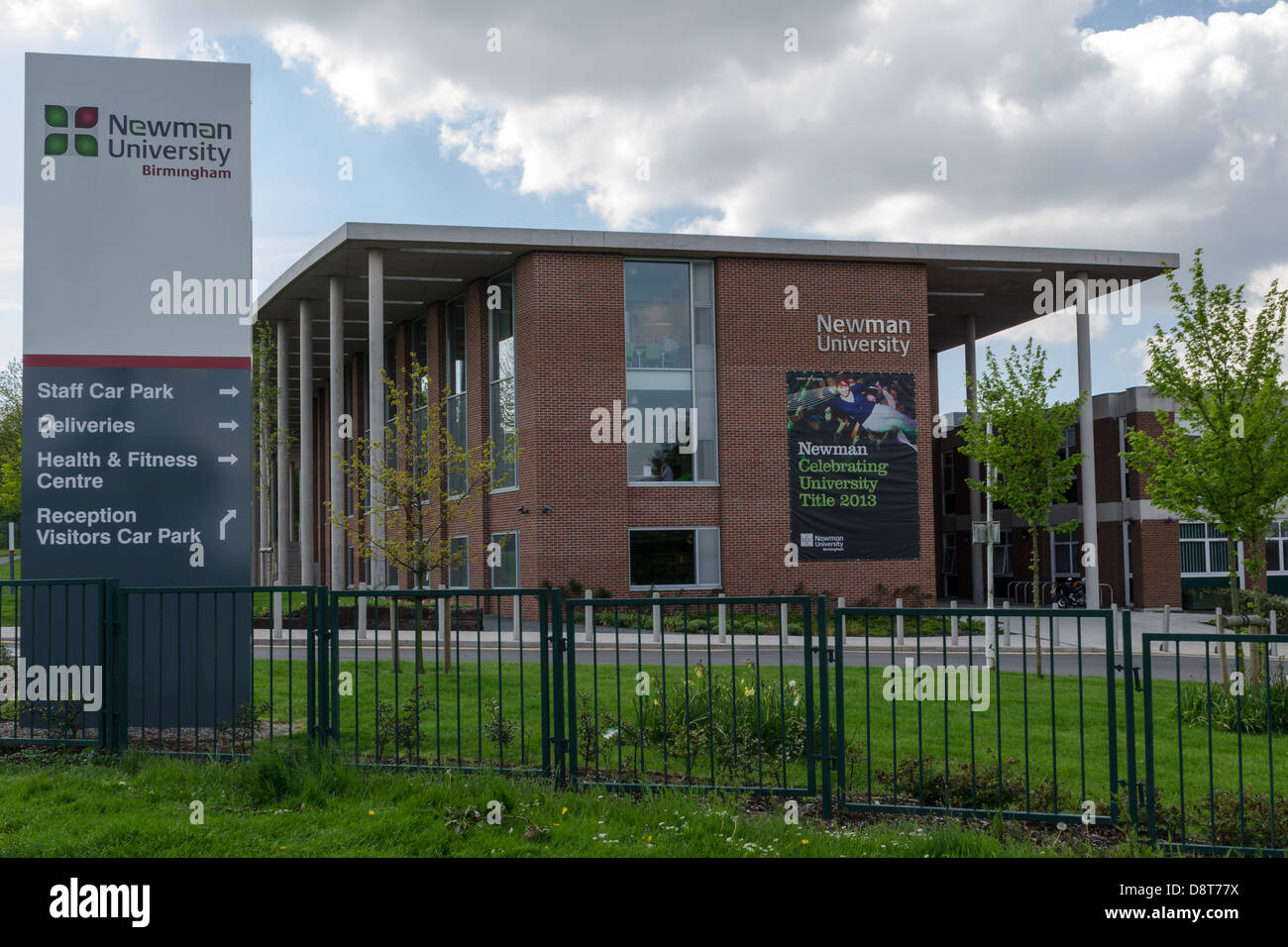 Newman University, formerly Newman College, in Bartley Green
