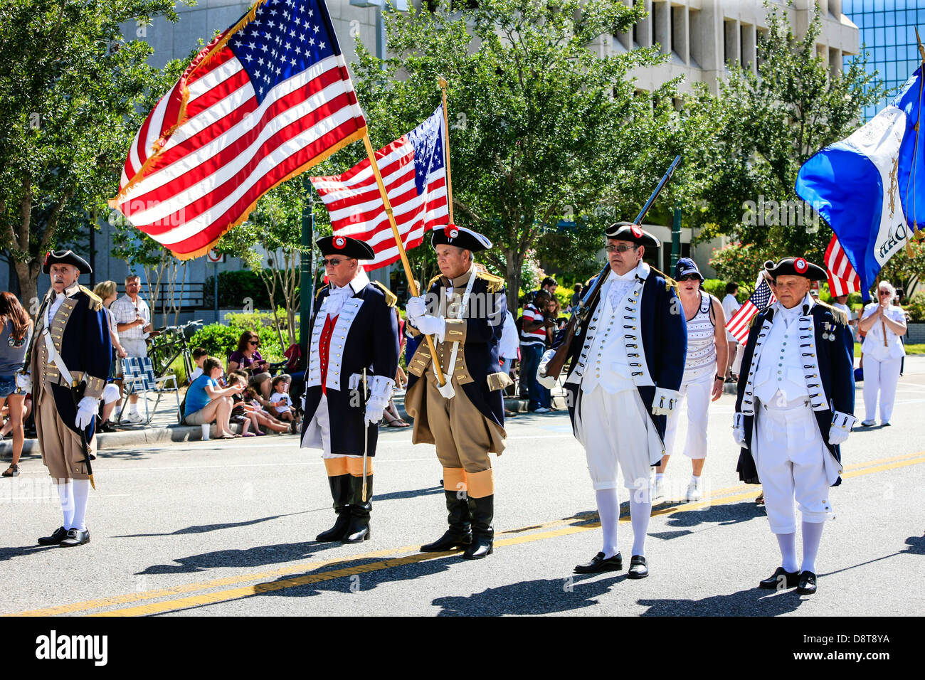 Memorial Day Parade in downtown Sarasota Florida Stock Photo Alamy