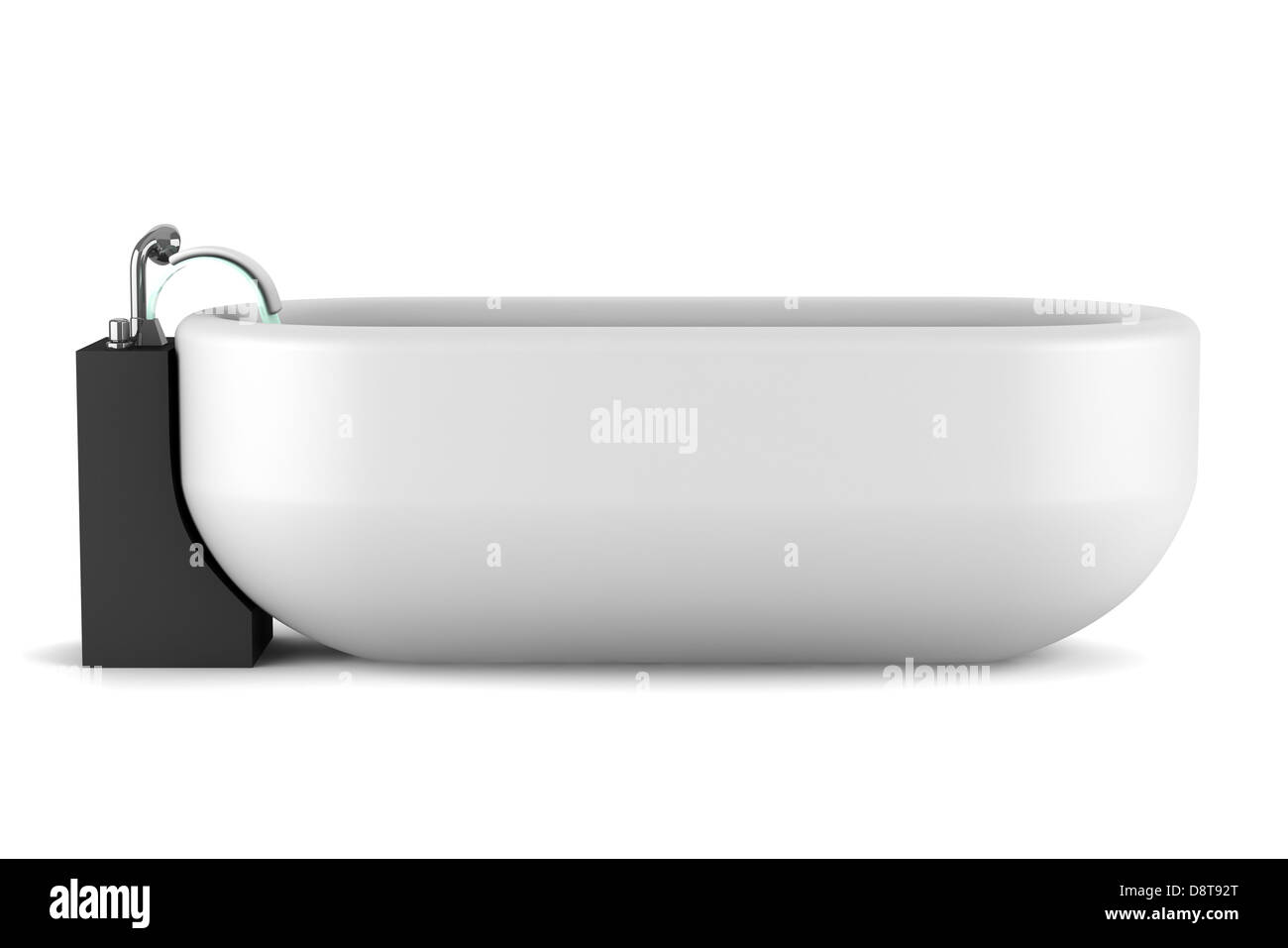 modern bathtub isolated on white background Stock Photo - Alamy
