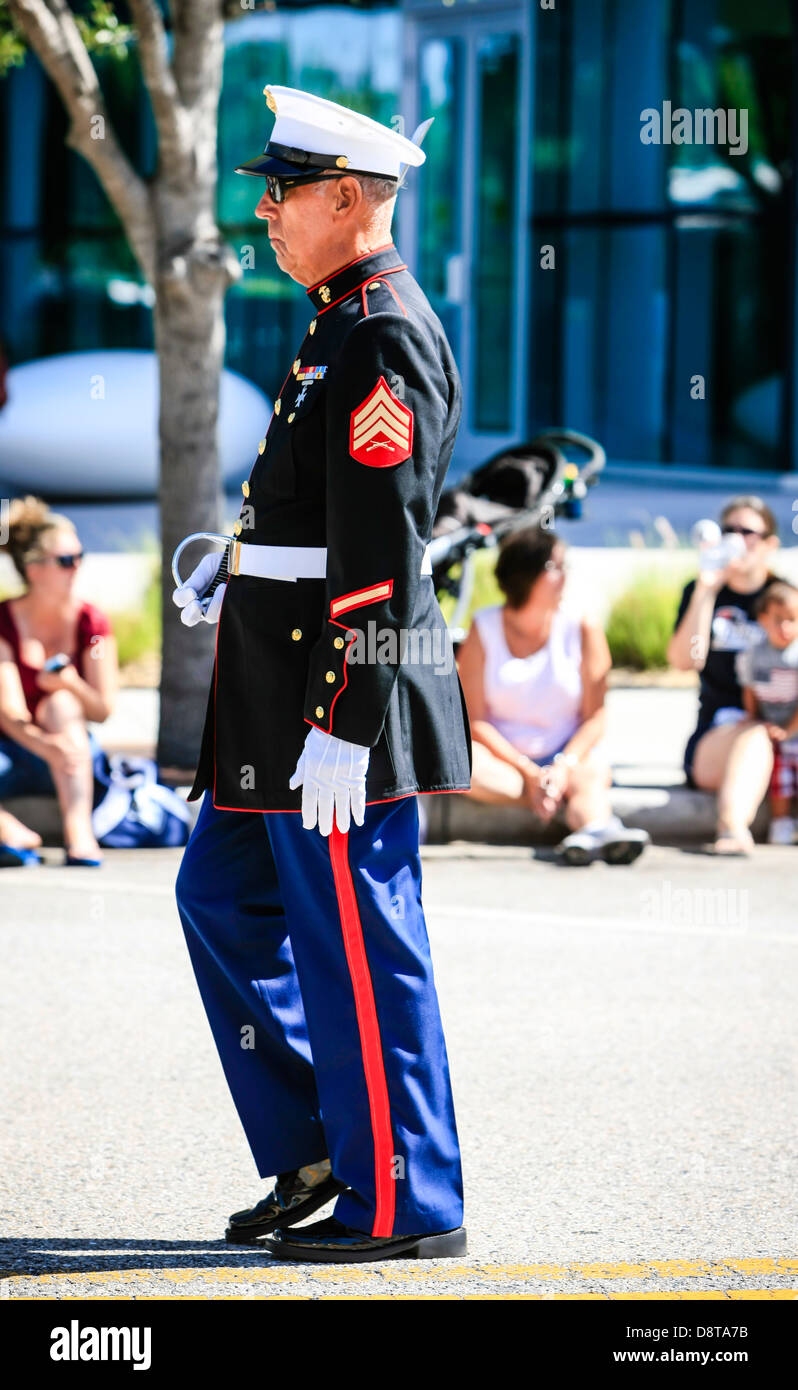 Memorial Day Parade in downtown Sarasota Florida Stock Photo Alamy