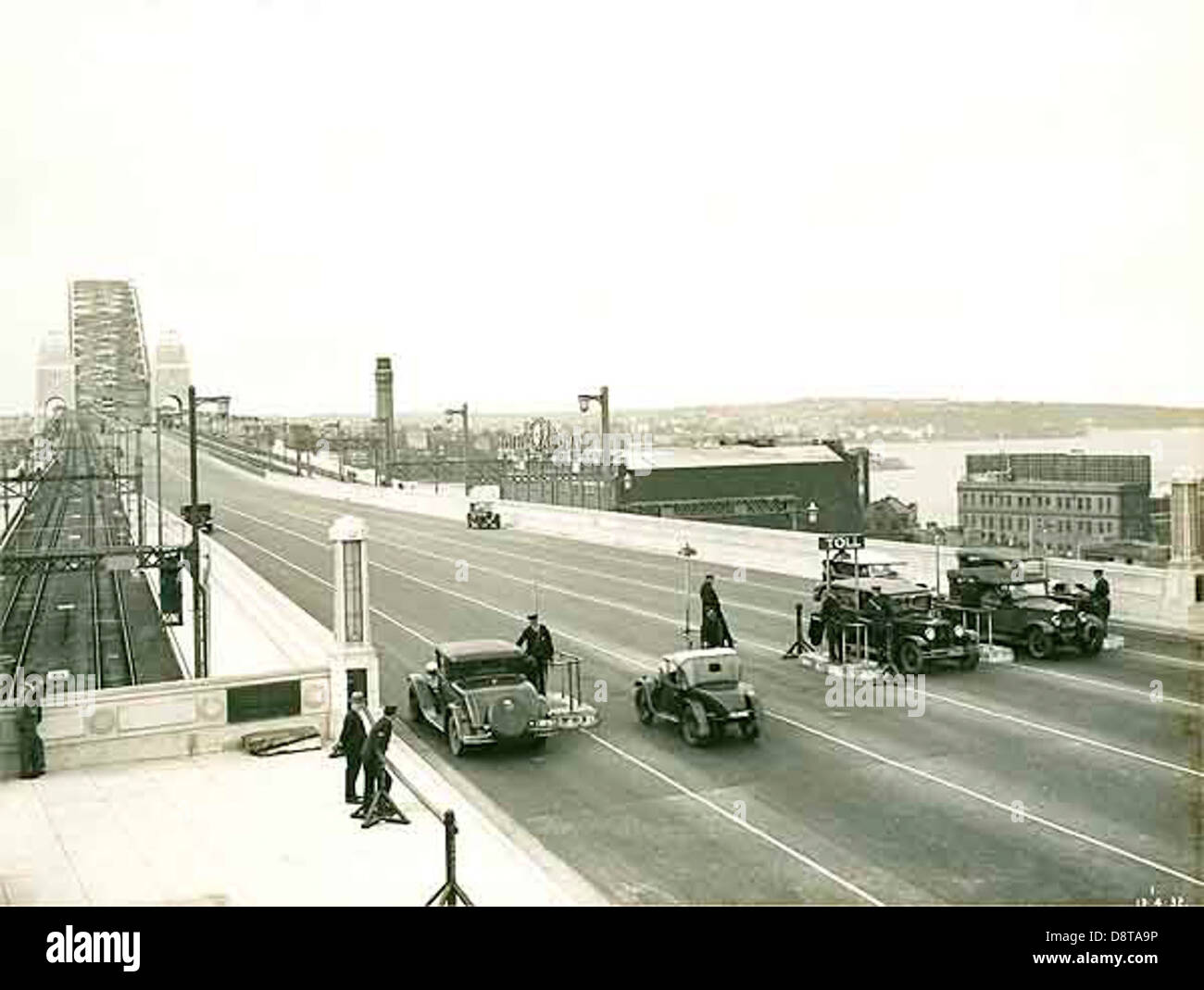 Toll Collection Sydney Harbour Bridge Stock Photo Alamy