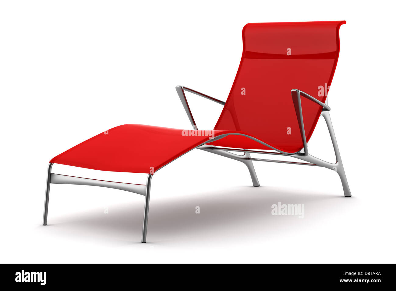red couch isolated on white background Stock Photo Alamy
