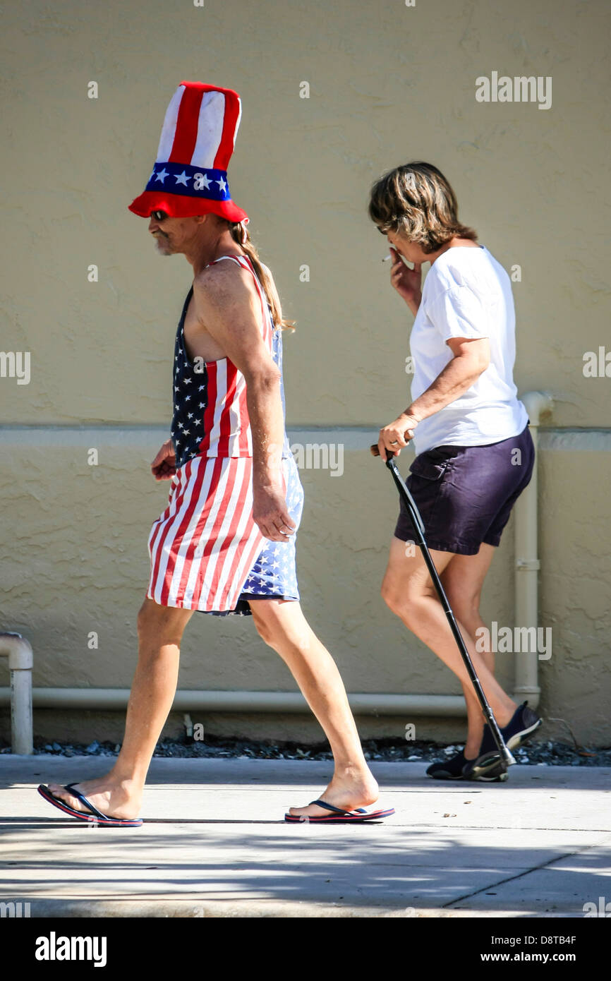 American flag clothes hi-res stock photography and images - Alamy