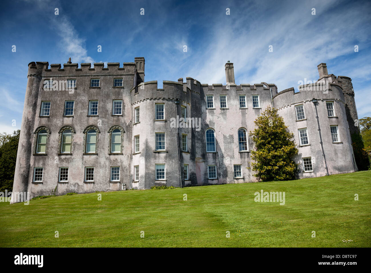 Picton Castle, Pembrokeshire, Wales Stock Photo Alamy