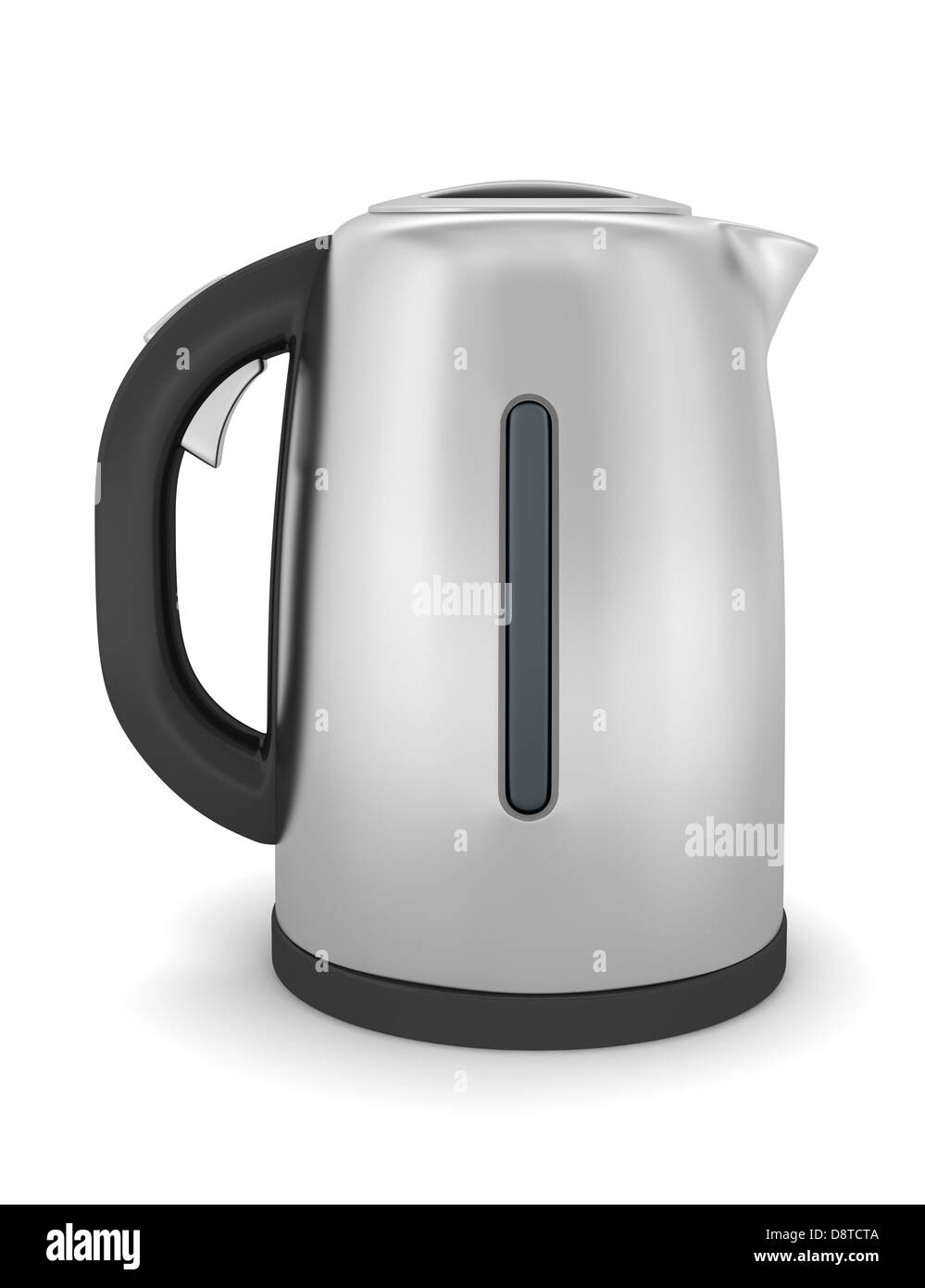 electric kettle isolated on white background Stock Photo