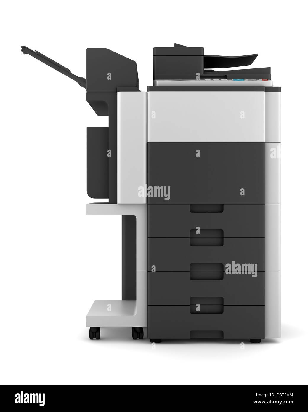 modern office multifunction printer isolated Stock Photo Alamy