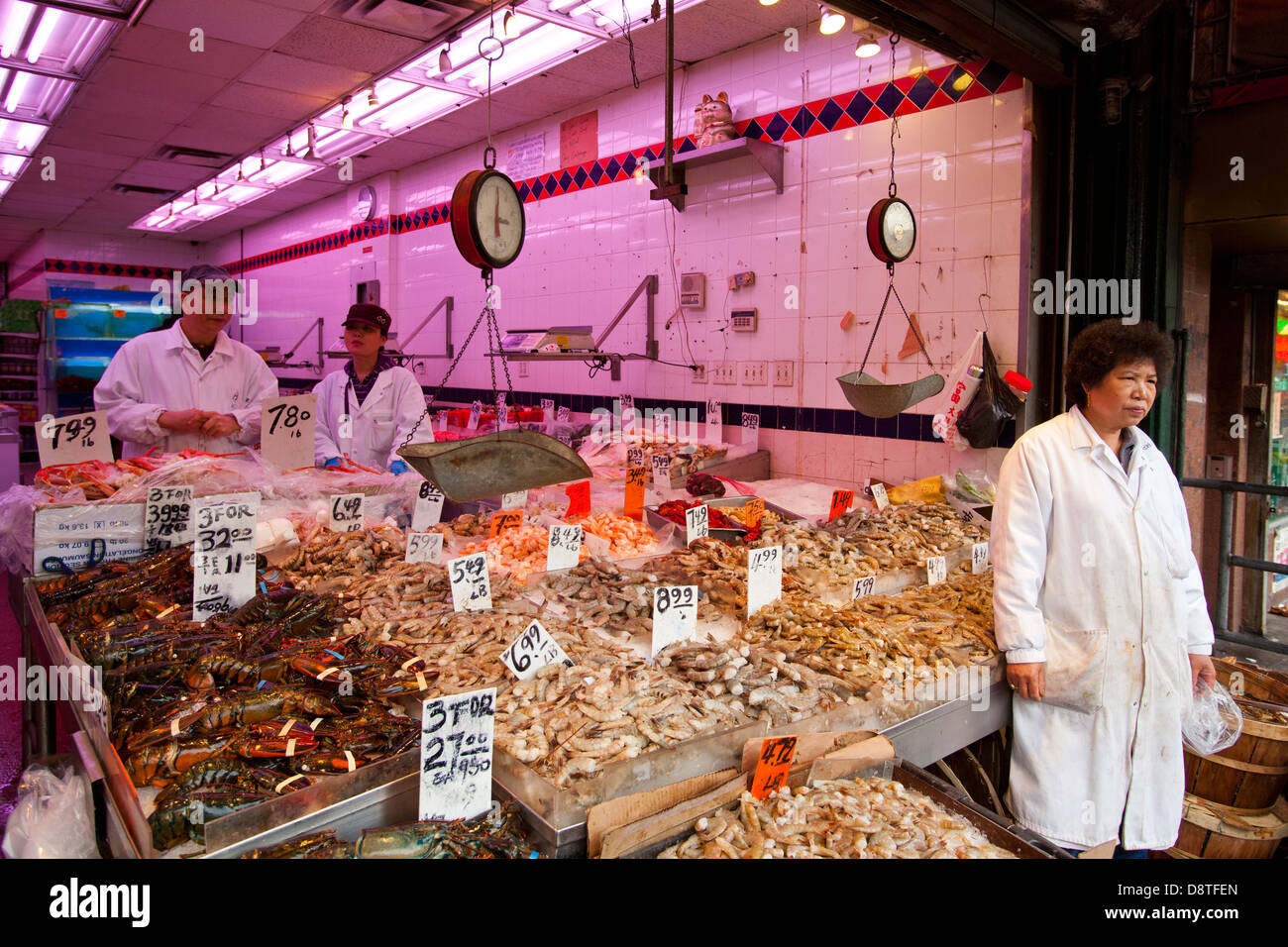 Fish market chinatown canal street hires stock photography and images Alamy