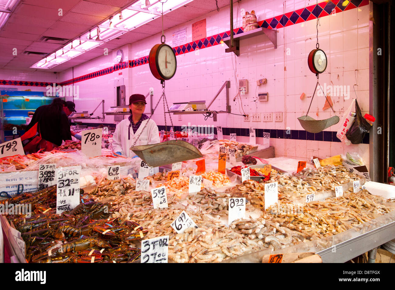 Chinatown, Canal Street, Manhattan, New York, United States of America ...