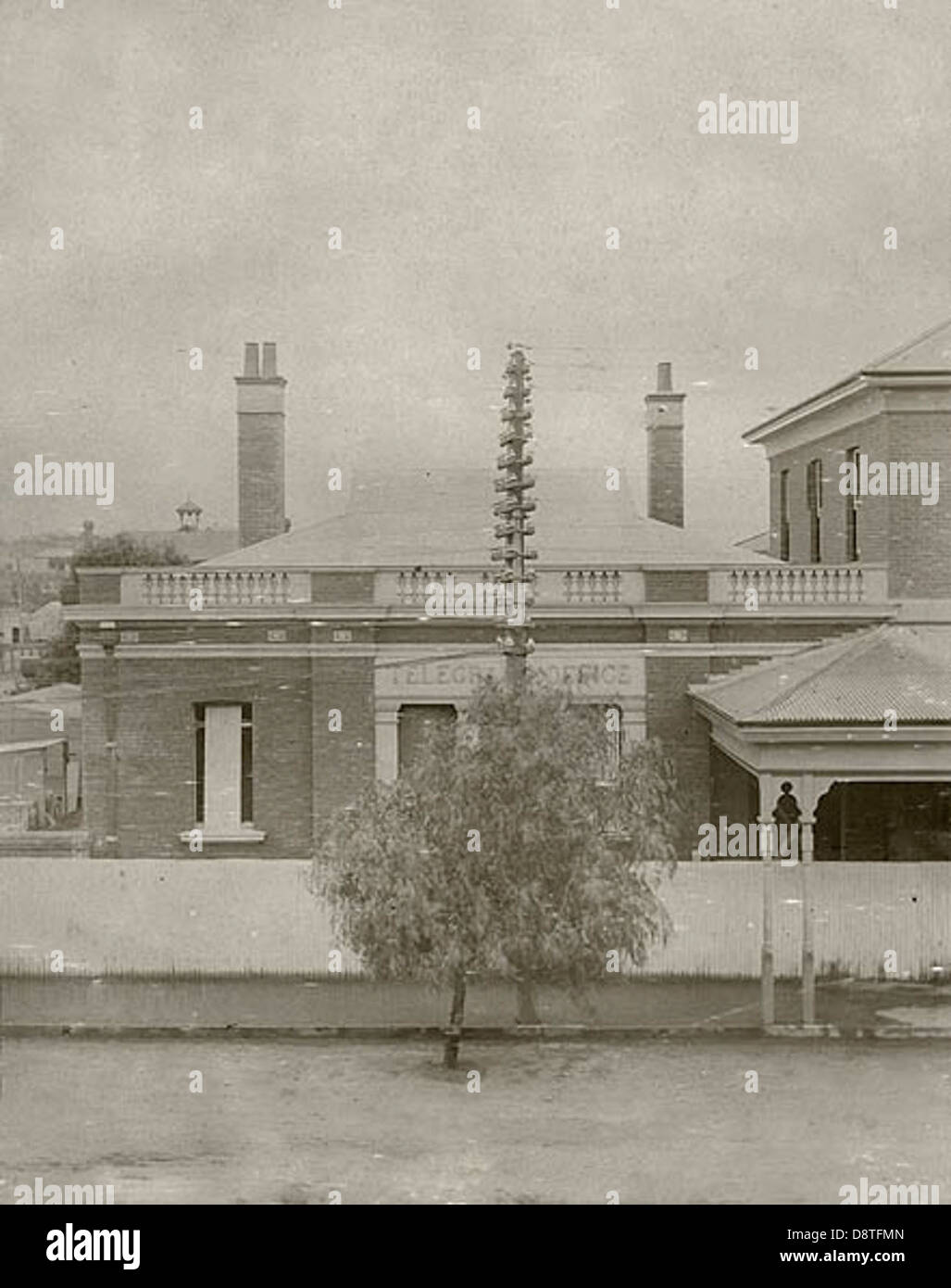 Broken Hill Post Office Stock Photo Alamy