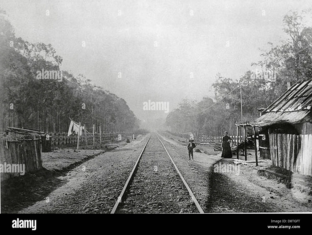 Railway Station Toongabbie Stock Photo Alamy