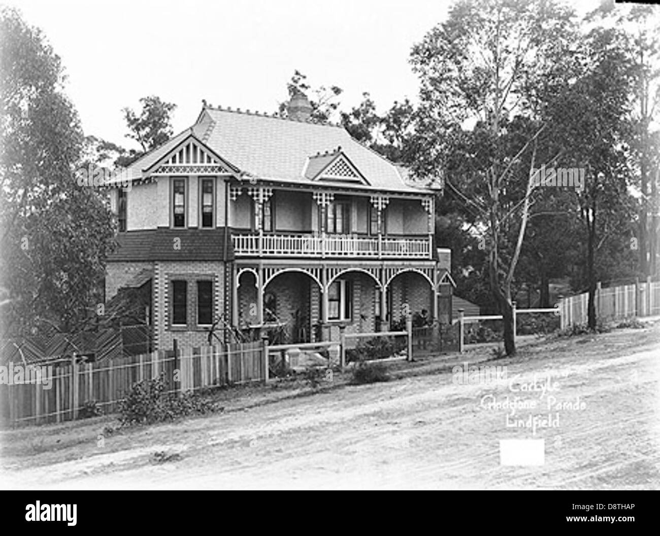House at Linfield Stock Photo Alamy