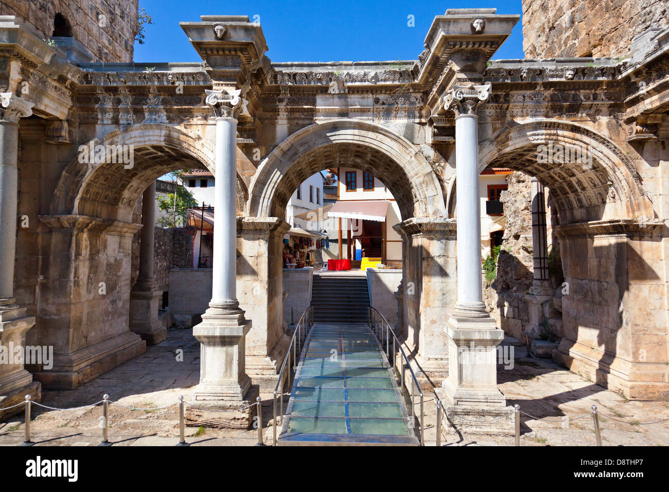 Old town Kaleici in Antalya Turkey Stock Photo