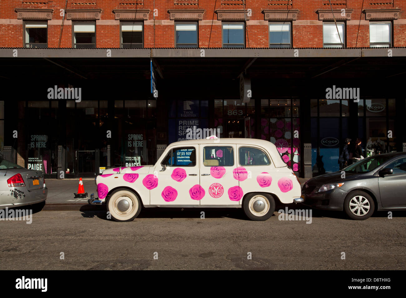 Old car, Manhattan, New York, United States of America Stock Photo - Alamy