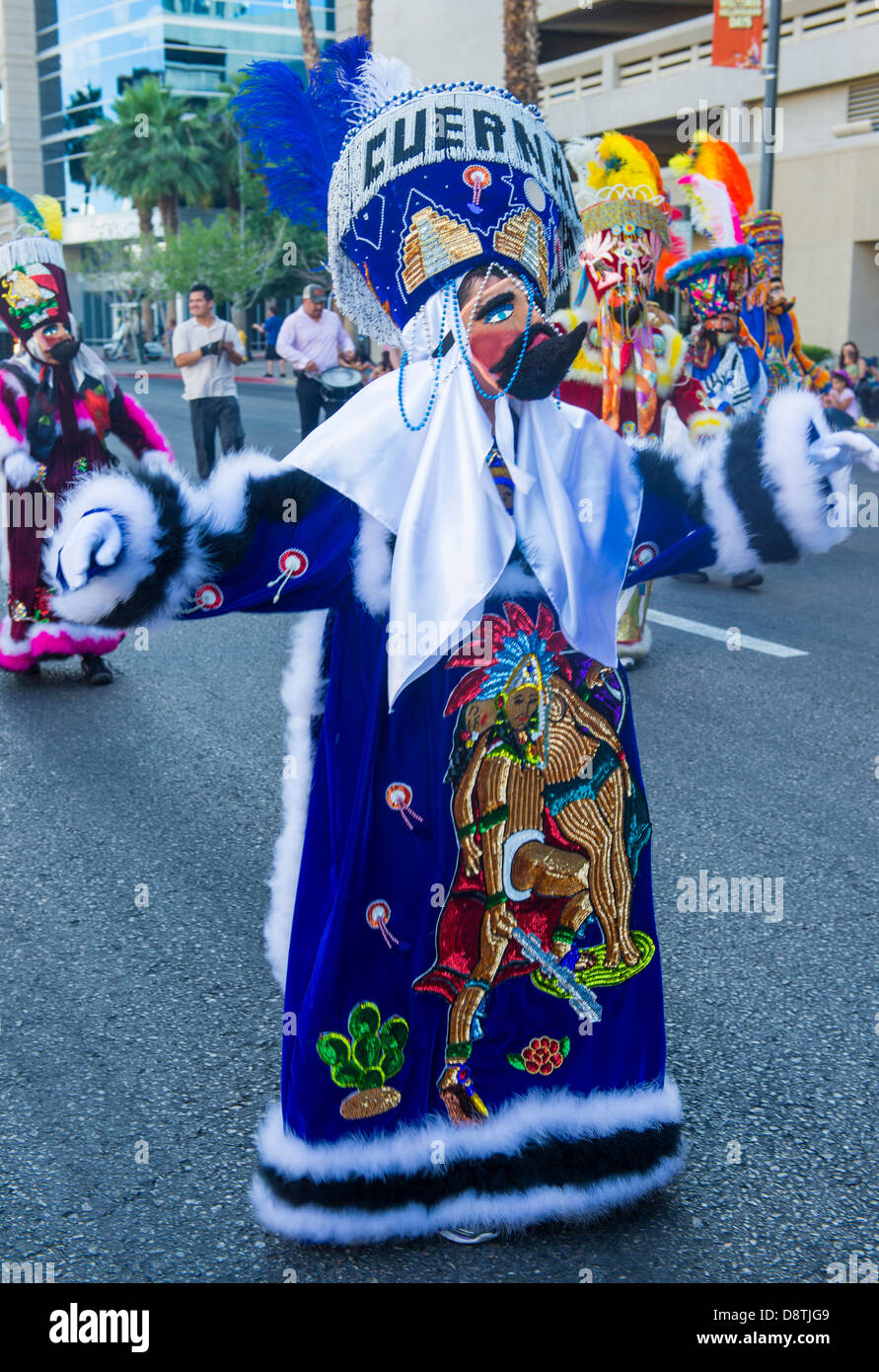 A Participants at the Helldorado Days Parade held in Las Vegas ,USA