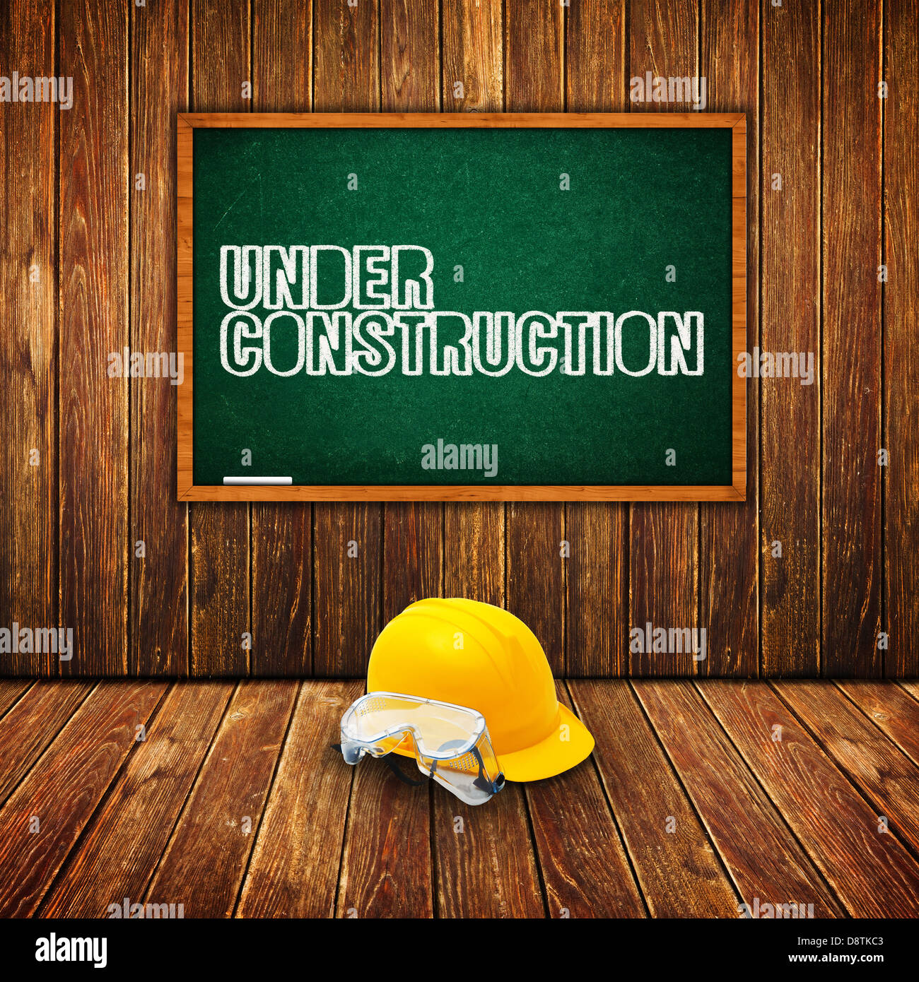 Under construction concept with protective industrial equipment Stock ...