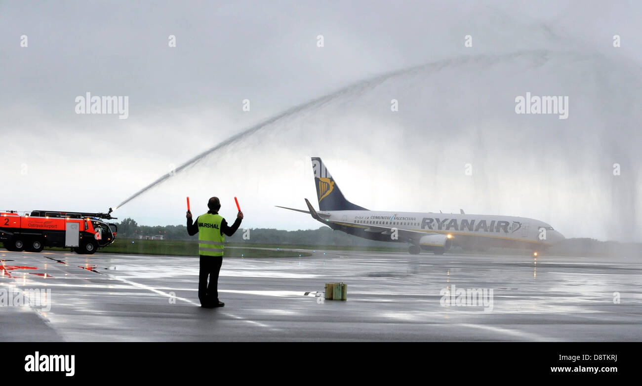 Irish low-cost airline Ryanair opens new service from Ostrava Mosnov Stock  Photo - Alamy